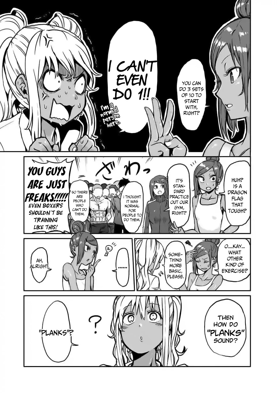 Danberu nan kiro moteru? Chapter 5 page 13 - Chapter 5: Plank