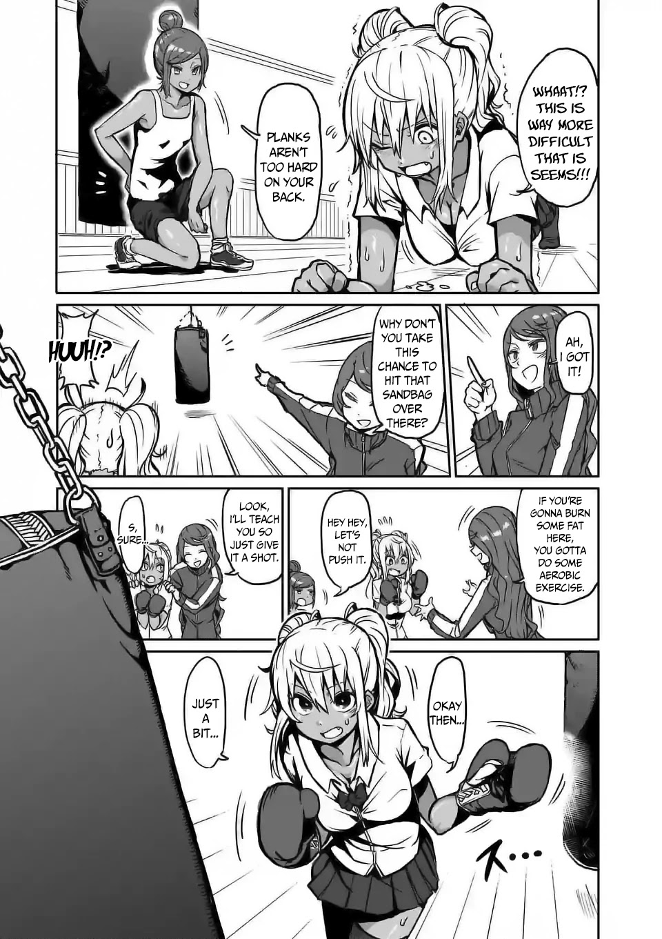 Danberu nan kiro moteru? Chapter 5 page 15 - Chapter 5: Plank