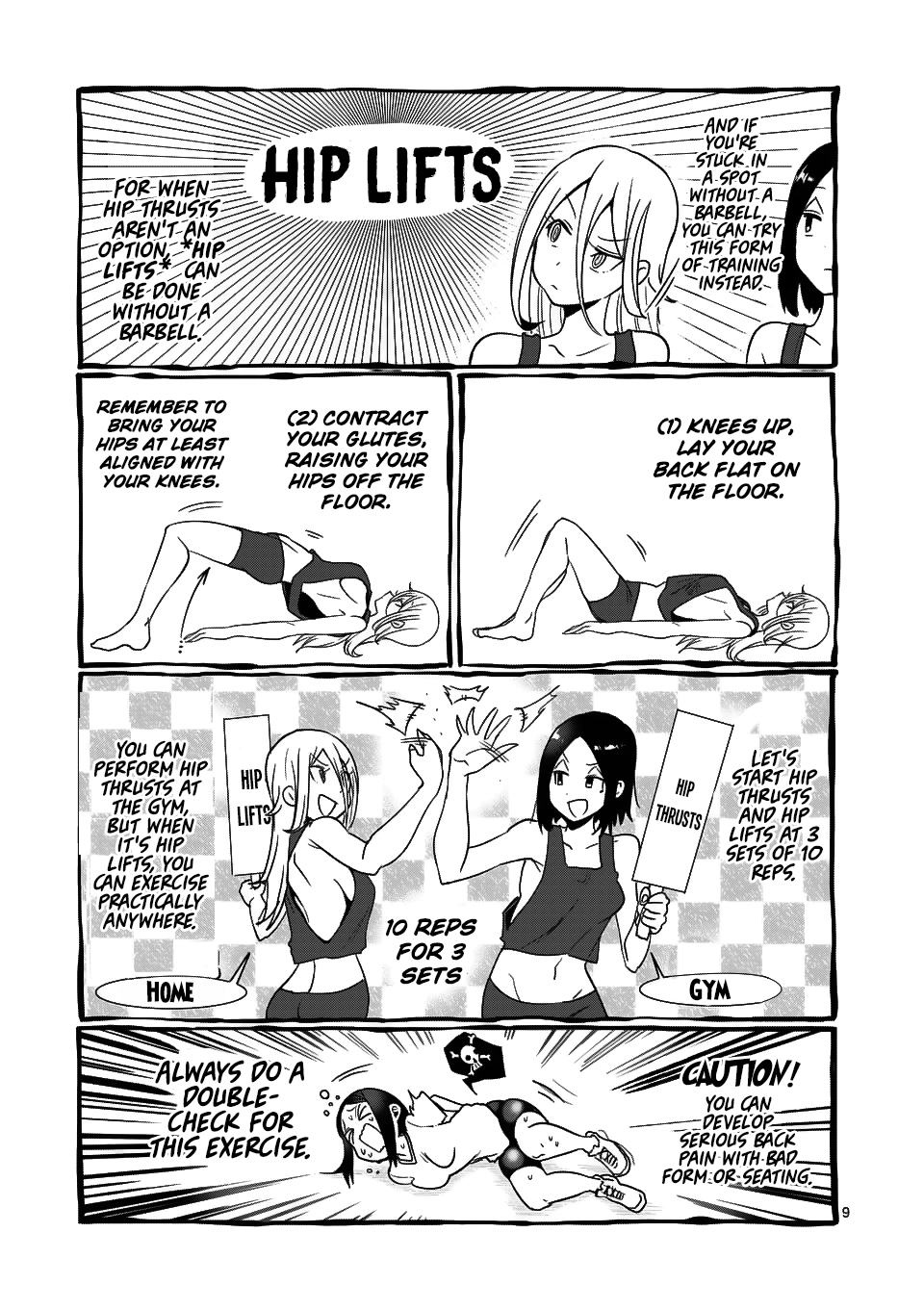Danberu nan kiro moteru? Chapter 51 page 10 - Chapter 51: Hip Thrusts