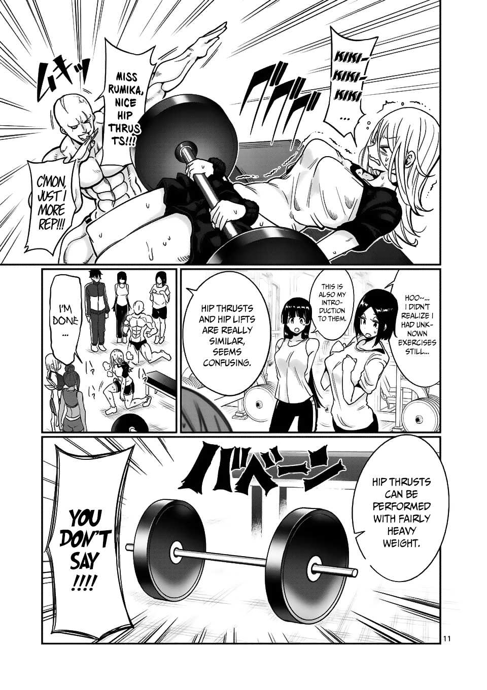 Danberu nan kiro moteru? Chapter 51 page 12 - Chapter 51: Hip Thrusts