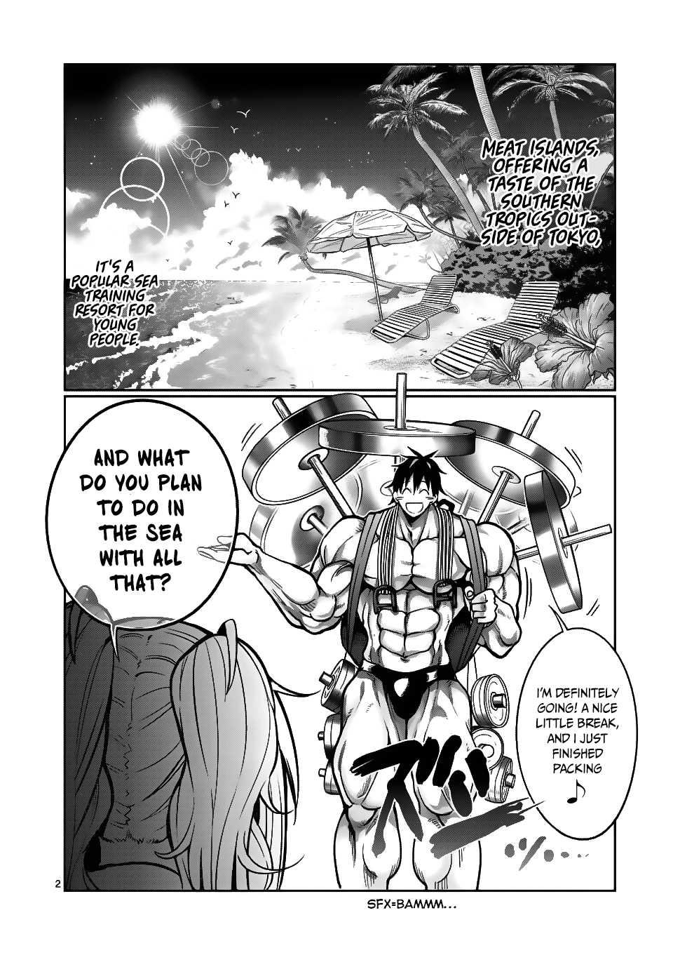 Danberu nan kiro moteru? Chapter 52 page 3 - Chapter 52: Decline Bench Press