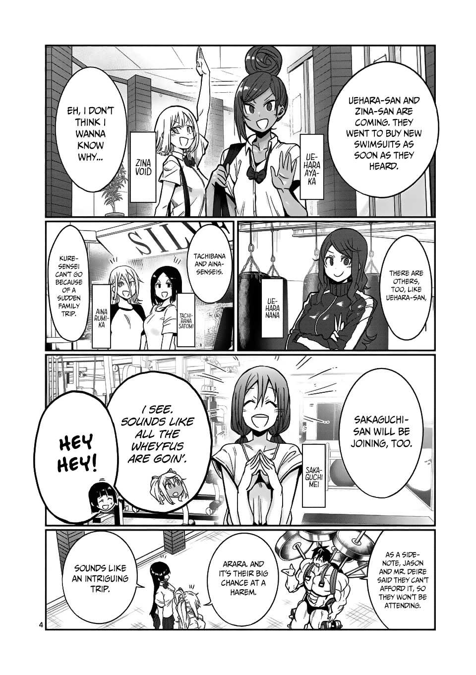 Danberu nan kiro moteru? Chapter 52 page 5 - Chapter 52: Decline Bench Press