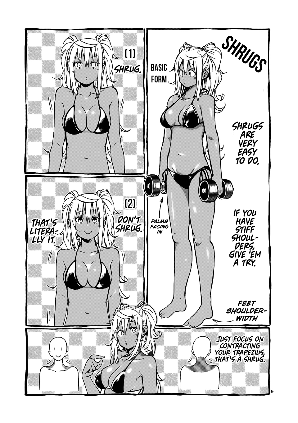 Danberu nan kiro moteru? Chapter 53 page 10 - Chapter 53: Shrugs