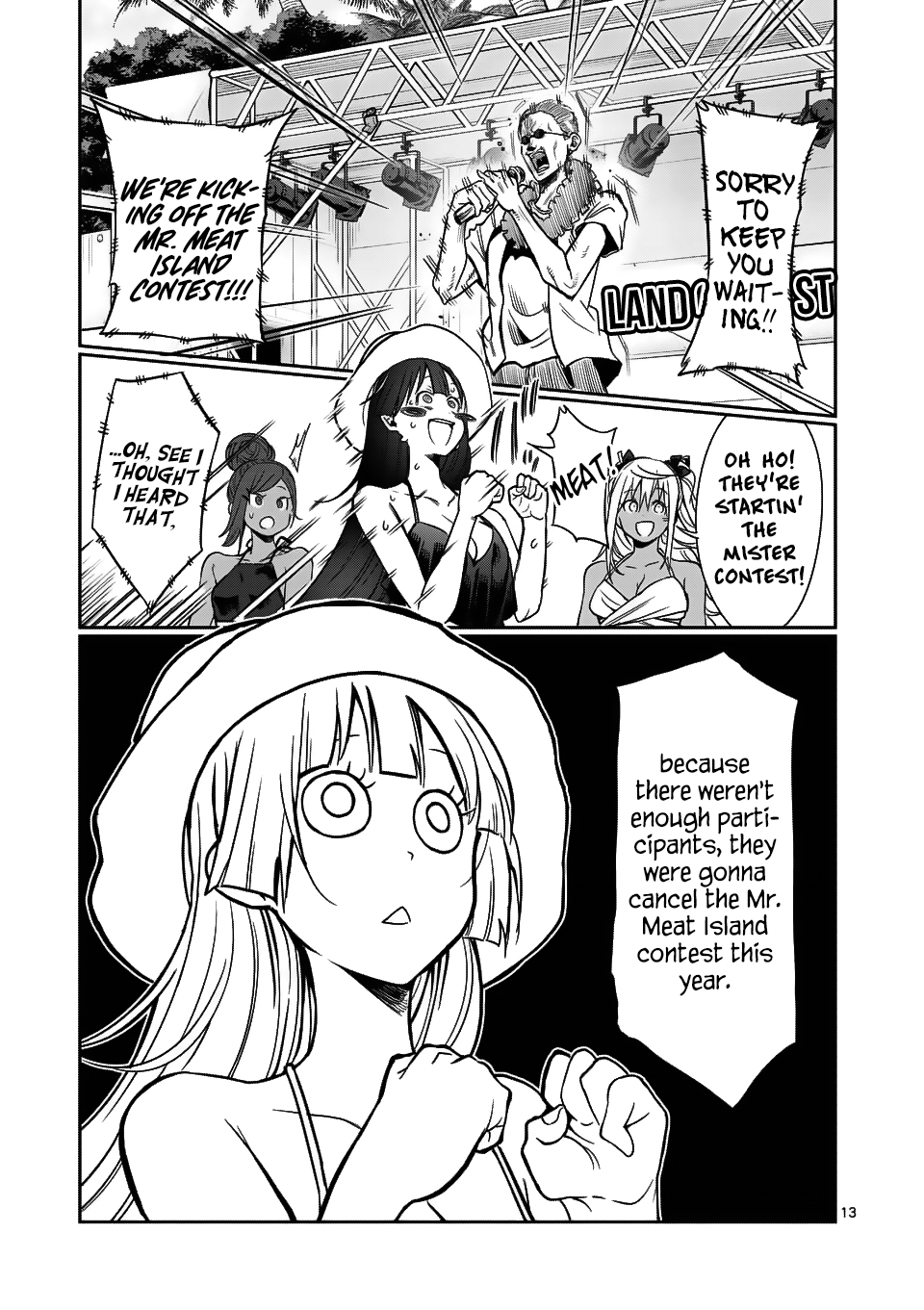 Danberu nan kiro moteru? Chapter 53 page 14 - Chapter 53: Shrugs