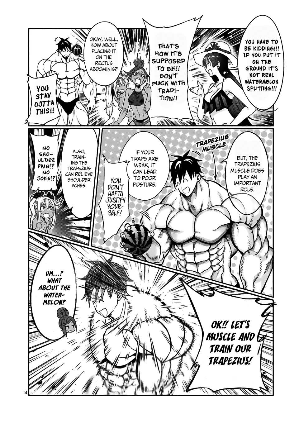 Danberu nan kiro moteru? Chapter 53 page 9 - Chapter 53: Shrugs