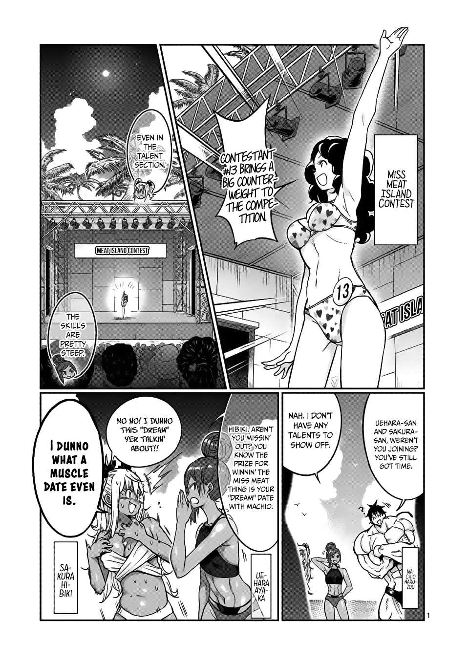 Danberu nan kiro moteru? Chapter 54 page 2 - Chapter 54: Push-Ups