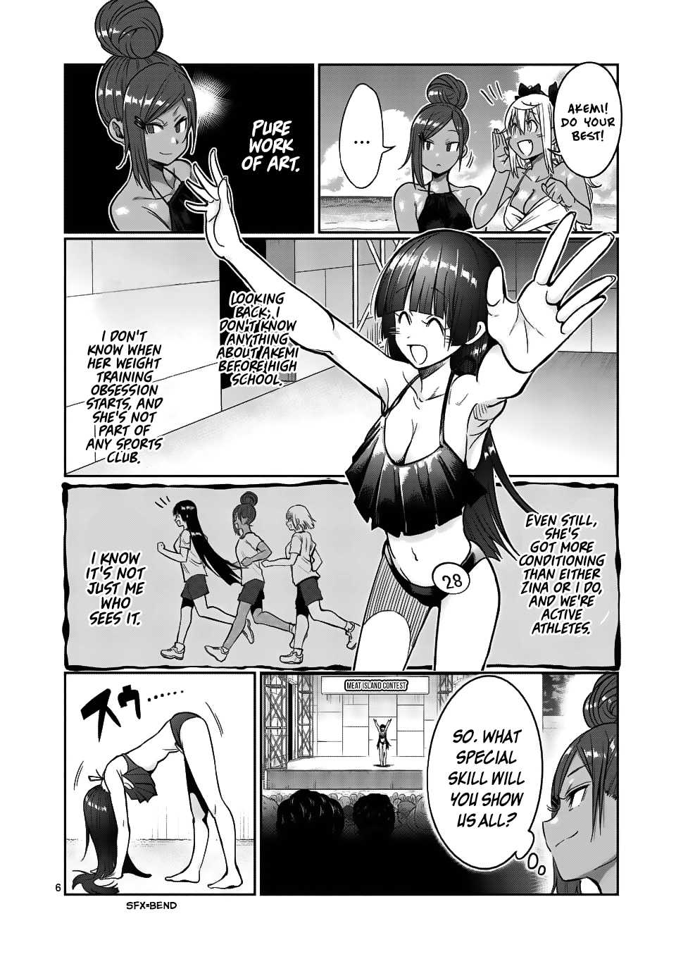 Danberu nan kiro moteru? Chapter 54 page 7 - Chapter 54: Push-Ups