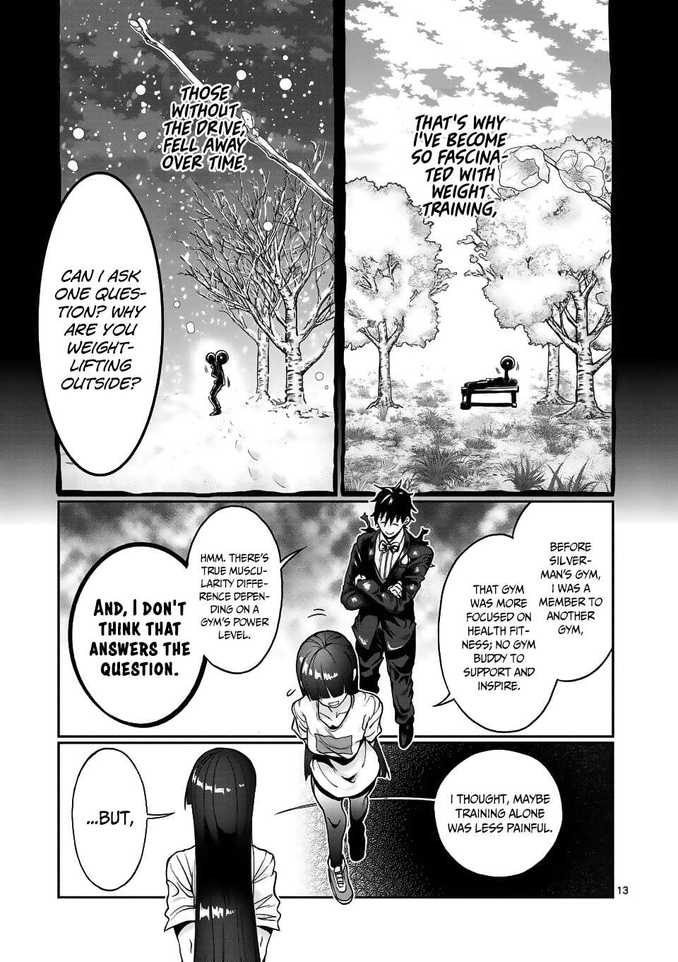 Danberu nan kiro moteru? Chapter 55 page 14 - Chapter 55: Personal Training