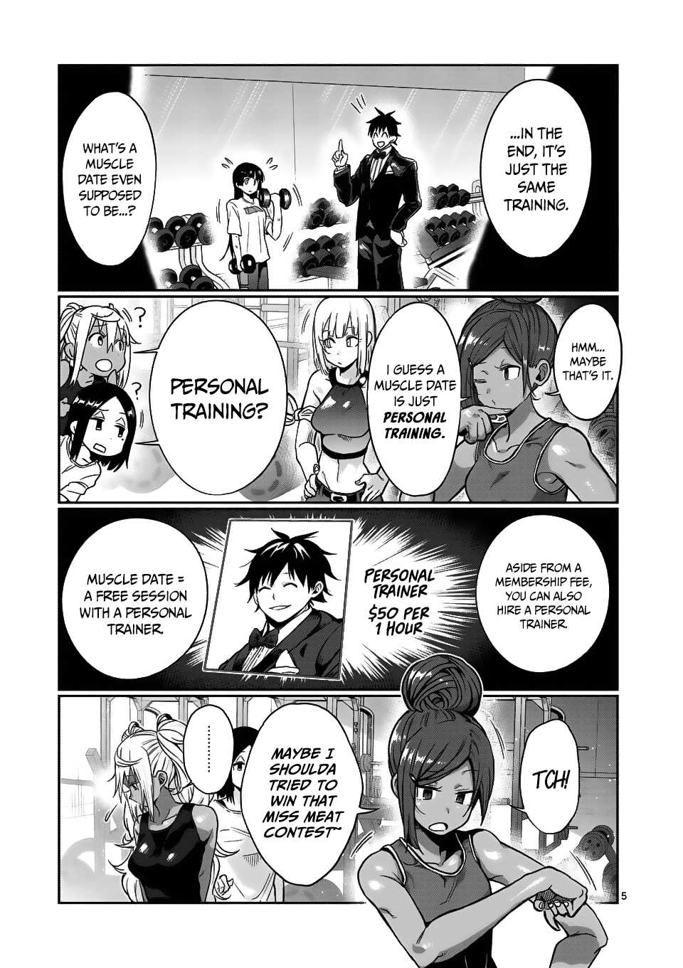 Danberu nan kiro moteru? Chapter 55 page 6 - Chapter 55: Personal Training