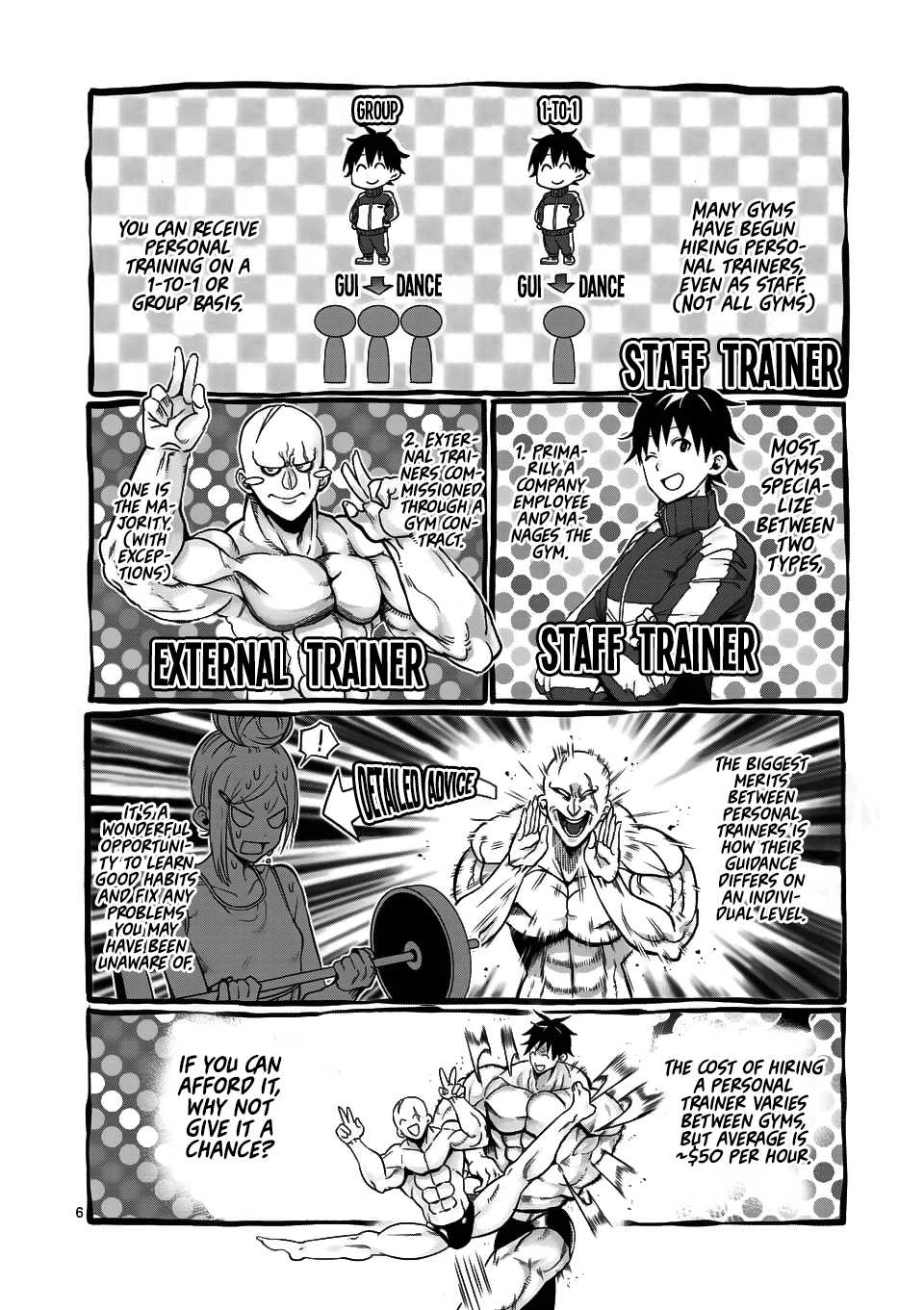 Danberu nan kiro moteru? Chapter 55 page 7 - Chapter 55: Personal Training