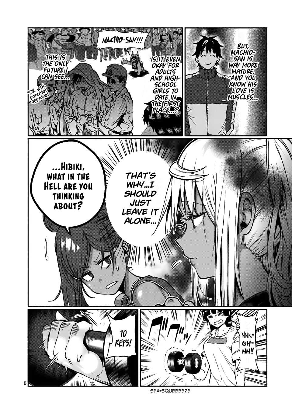 Danberu nan kiro moteru? Chapter 55 page 9 - Chapter 55: Personal Training