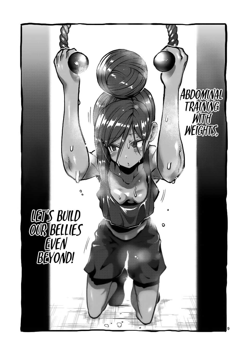 Danberu nan kiro moteru? Chapter 56 page 10 - Chapter 56: Ab Workouts