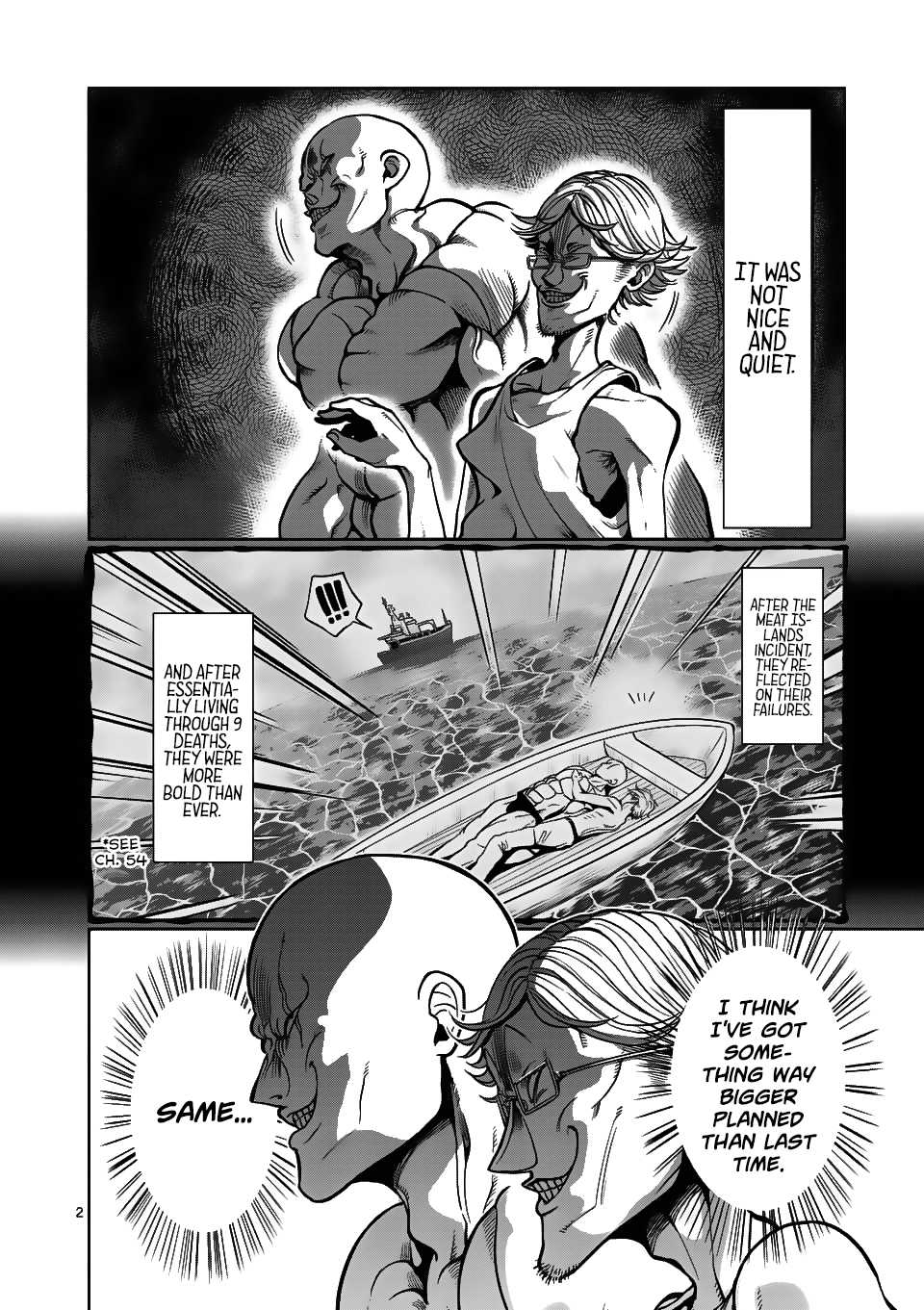 Danberu nan kiro moteru? Chapter 56 page 3 - Chapter 56: Ab Workouts
