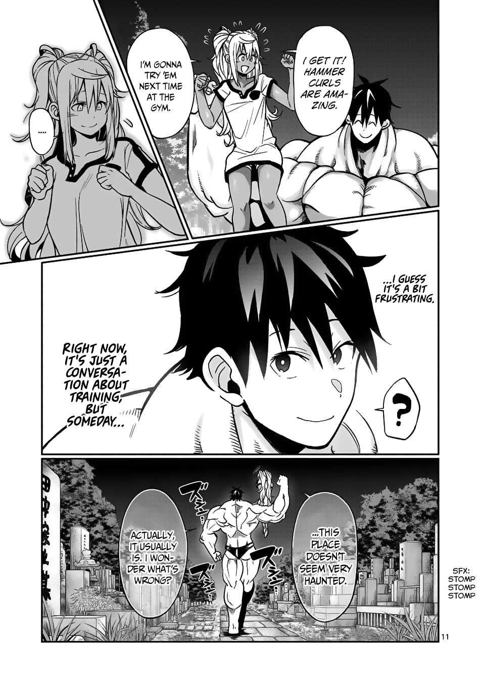 Danberu nan kiro moteru? Chapter 57 page 12 - Chapter 57: Hammer Curls