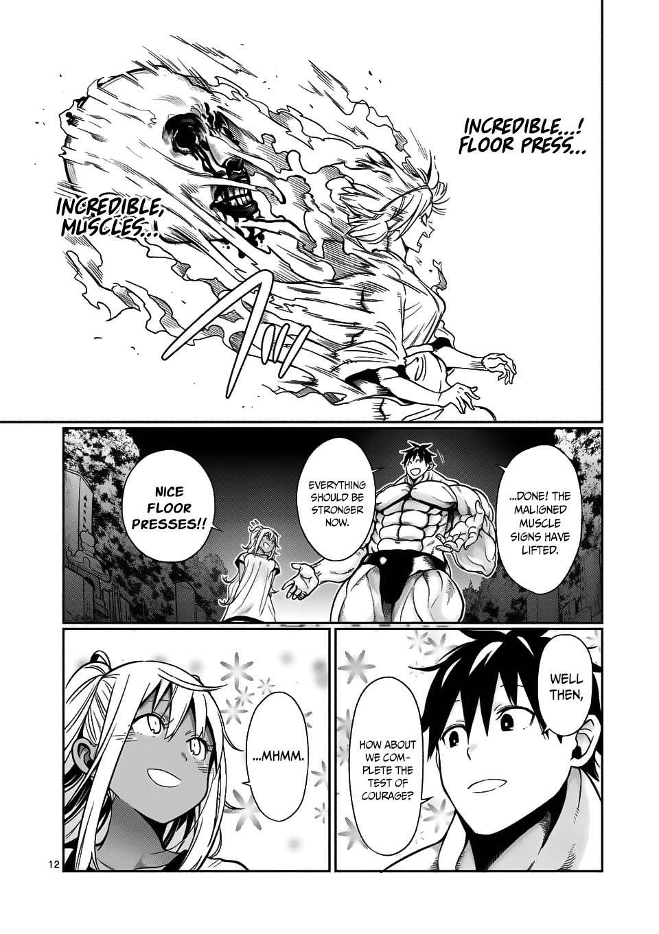 Danberu nan kiro moteru? Chapter 58 page 13 - Chapter 58: Floor Press