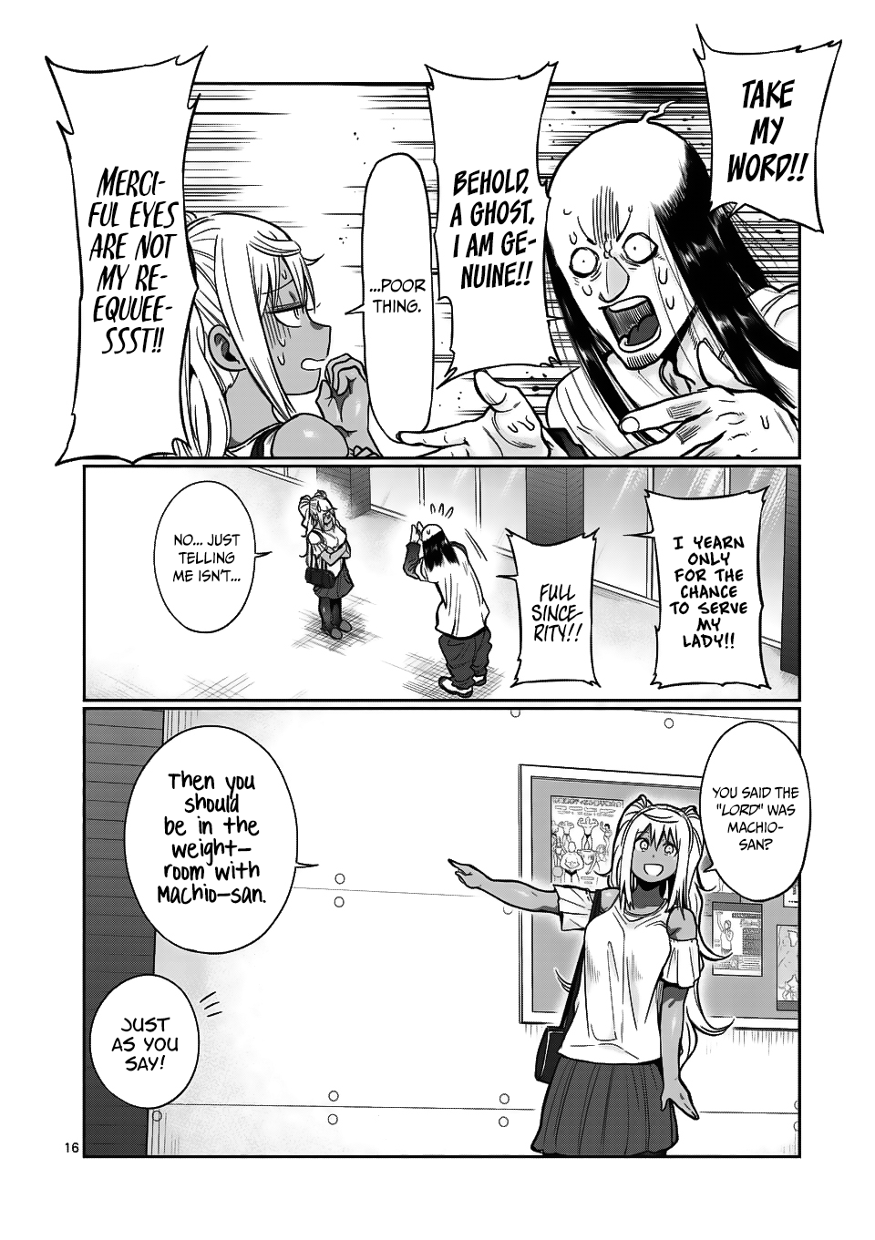 Danberu nan kiro moteru? Chapter 58 page 17 - Chapter 58: Floor Press