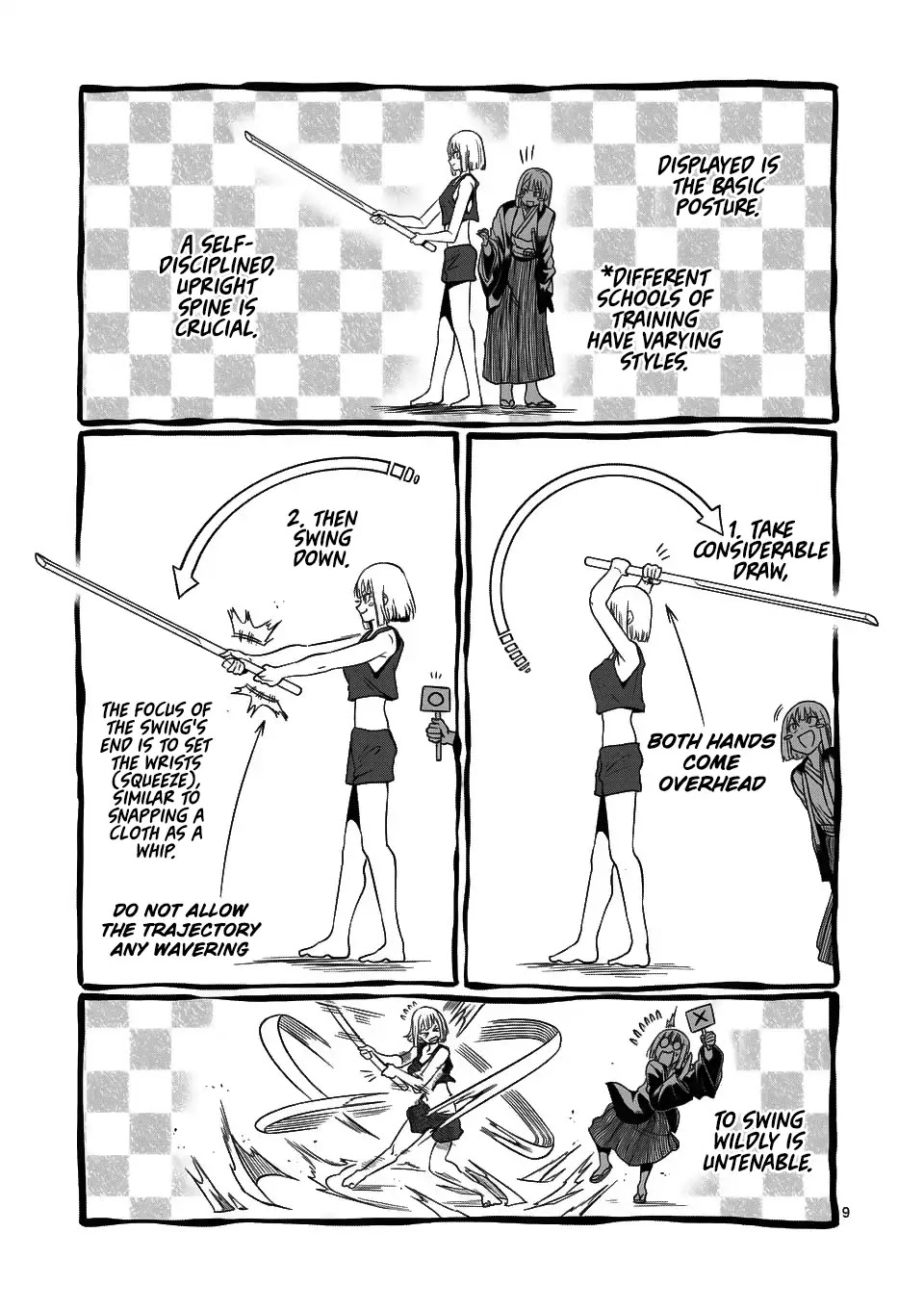 Danberu nan kiro moteru? Chapter 59 page 10 - Chapter 59: Samurai Muscle Training