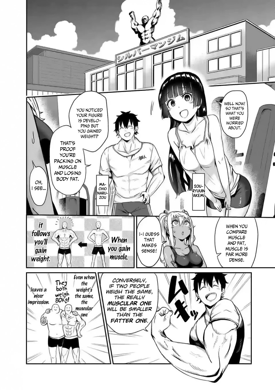 Danberu nan kiro moteru? Chapter 6 page 6 - Chapter 6: Lat Pulldown