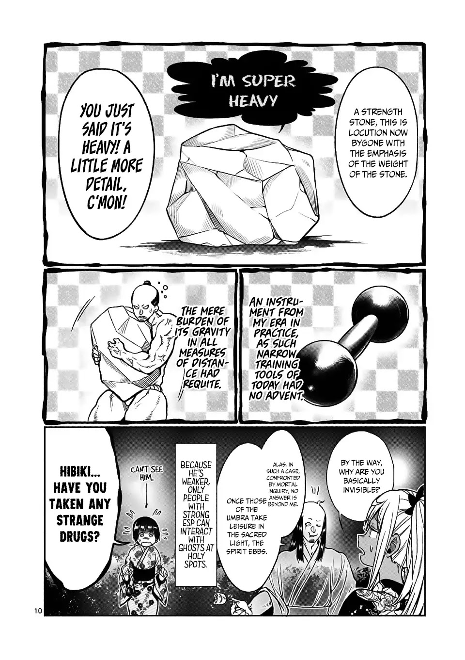 Danberu nan kiro moteru? Chapter 60 page 11 - Chapter 60: Plate Training