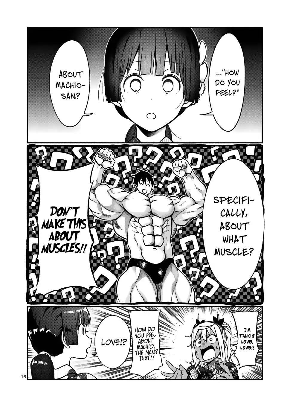 Danberu nan kiro moteru? Chapter 60 page 17 - Chapter 60: Plate Training