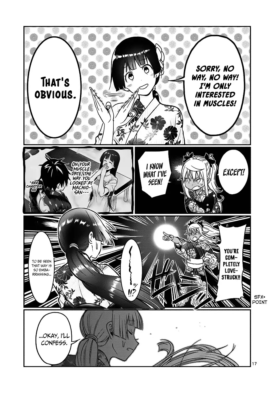 Danberu nan kiro moteru? Chapter 60 page 18 - Chapter 60: Plate Training