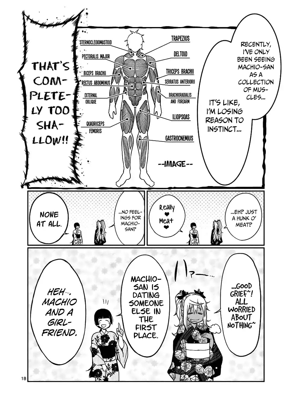 Danberu nan kiro moteru? Chapter 60 page 19 - Chapter 60: Plate Training