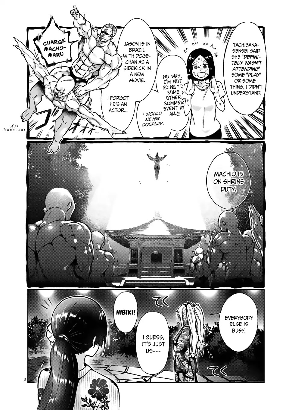 Danberu nan kiro moteru? Chapter 60 page 3 - Chapter 60: Plate Training