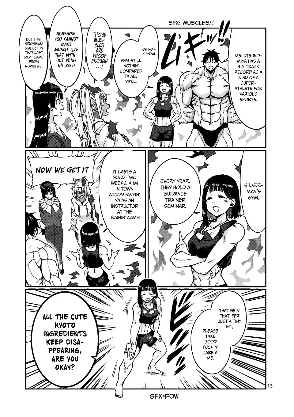 Danberu nan kiro moteru? Chapter 61 page 14 - Chapter 61: Reverse-Grip Bench Press