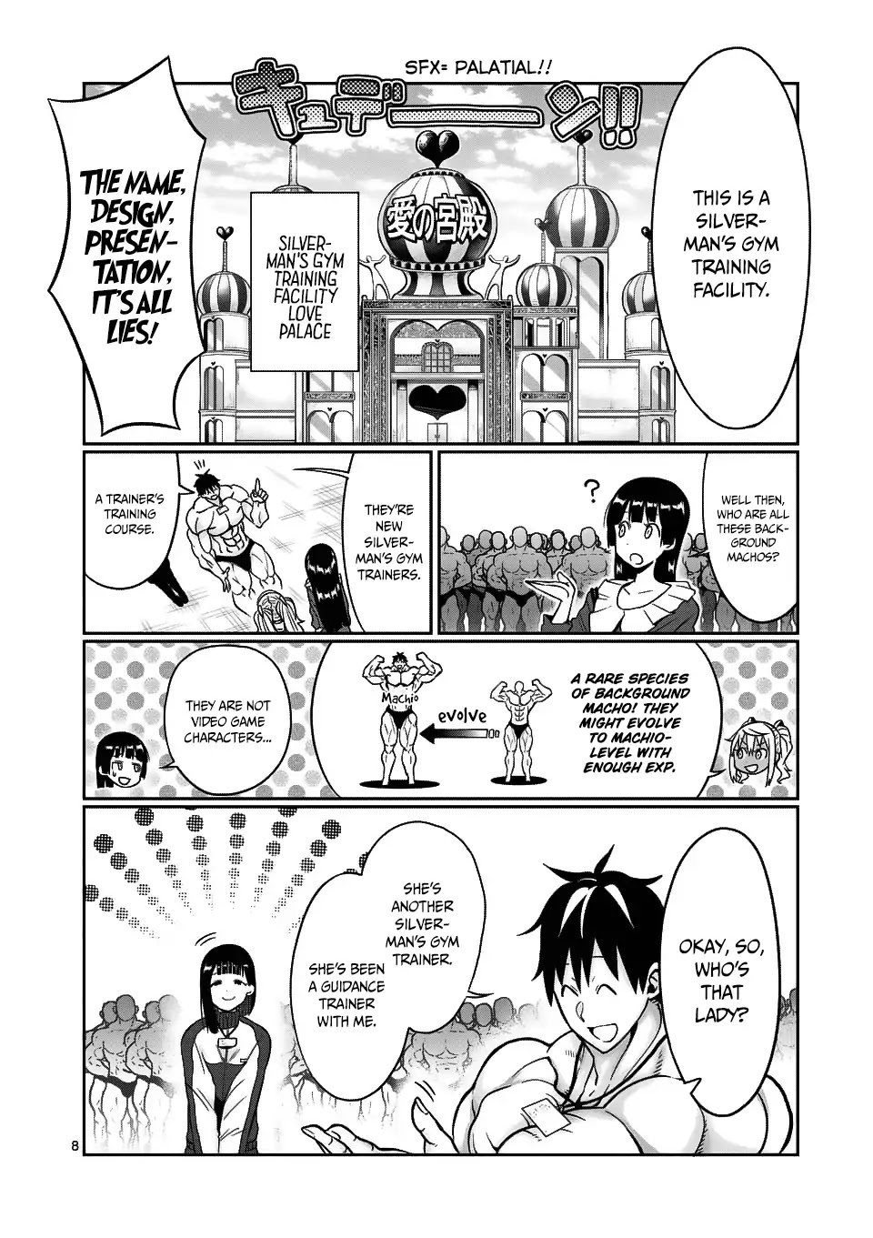 Danberu nan kiro moteru? Chapter 61 page 9 - Chapter 61: Reverse-Grip Bench Press