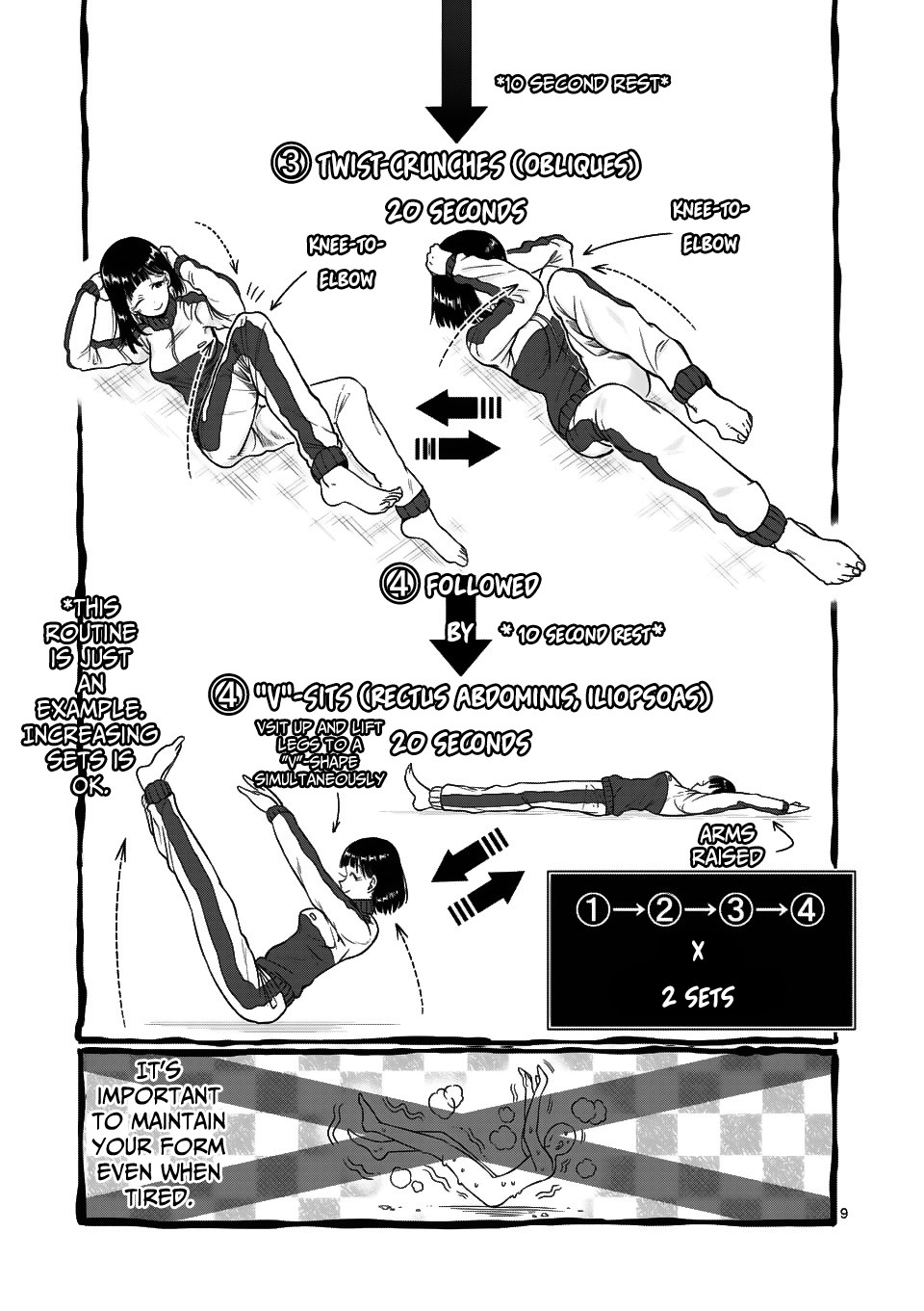 Danberu nan kiro moteru? Chapter 63 page 10 - Chapter 63: 2 Week Abs