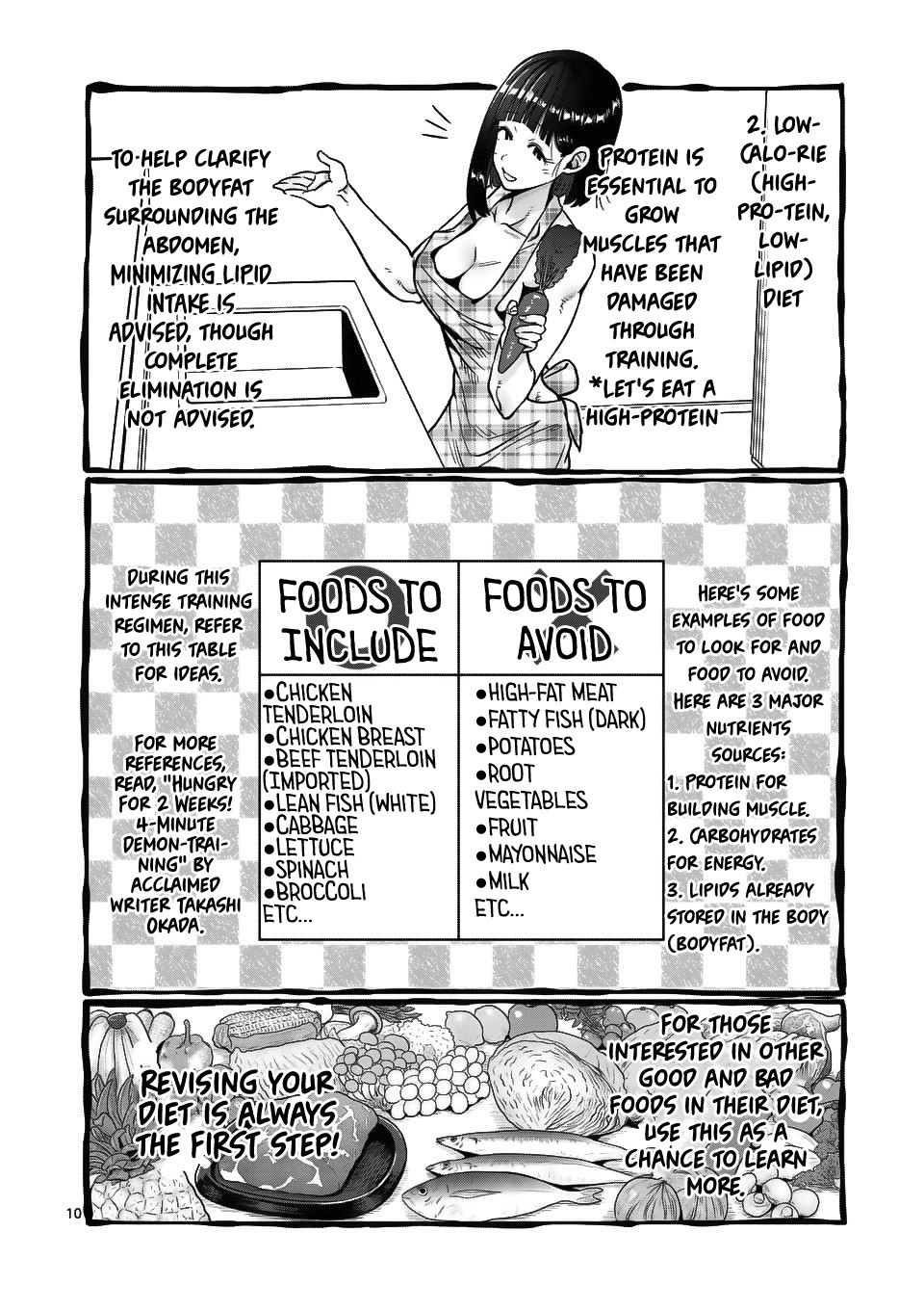 Danberu nan kiro moteru? Chapter 63 page 11 - Chapter 63: 2 Week Abs