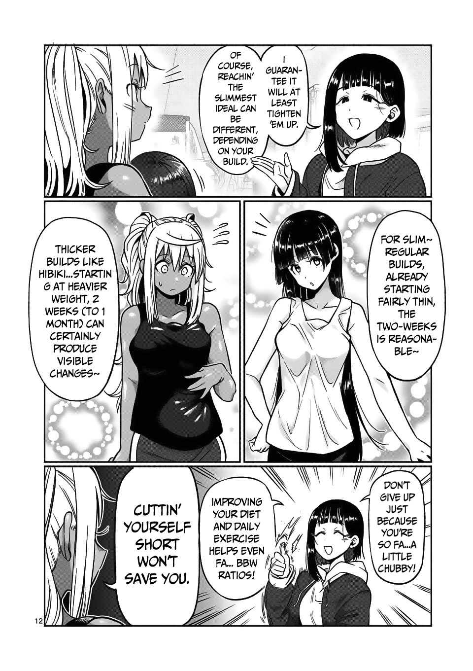 Danberu nan kiro moteru? Chapter 63 page 13 - Chapter 63: 2 Week Abs