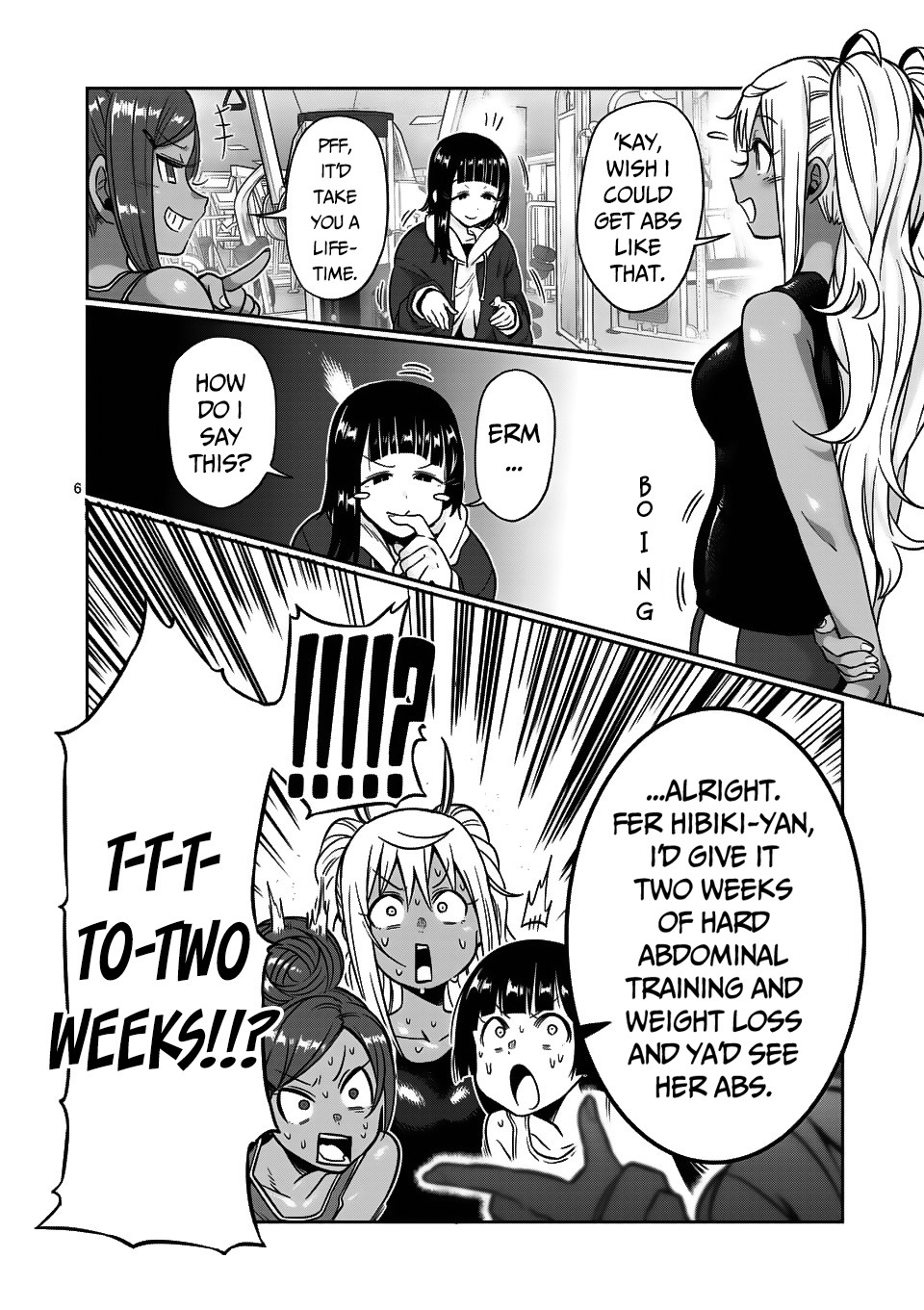 Danberu nan kiro moteru? Chapter 63 page 7 - Chapter 63: 2 Week Abs