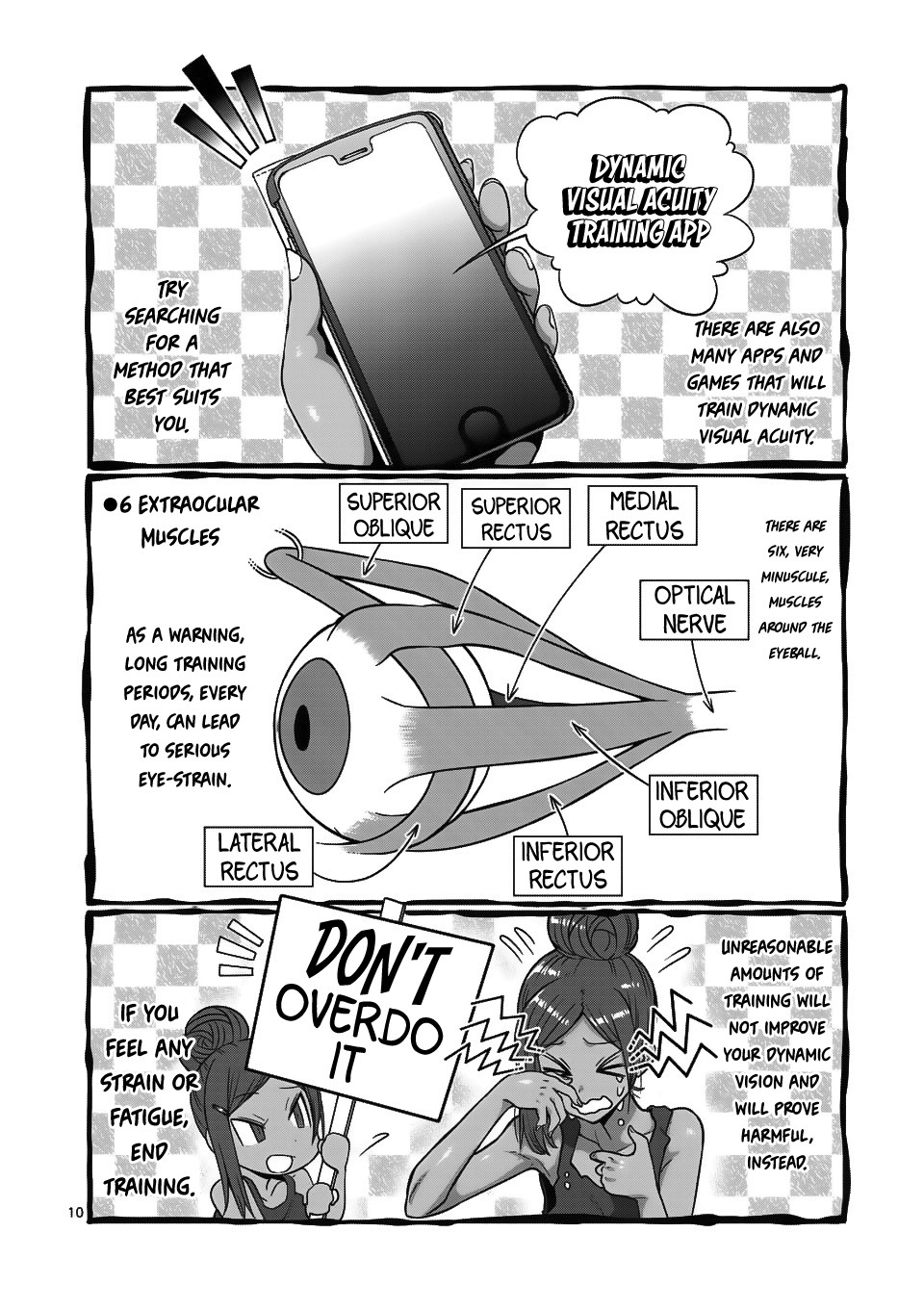Danberu nan kiro moteru? Chapter 65 page 11 - Chapter 65: Dynamic Visual Acuity