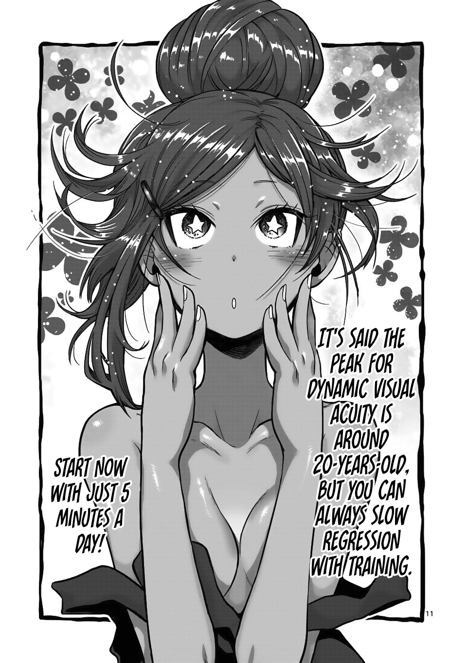 Danberu nan kiro moteru? Chapter 65 page 12 - Chapter 65: Dynamic Visual Acuity