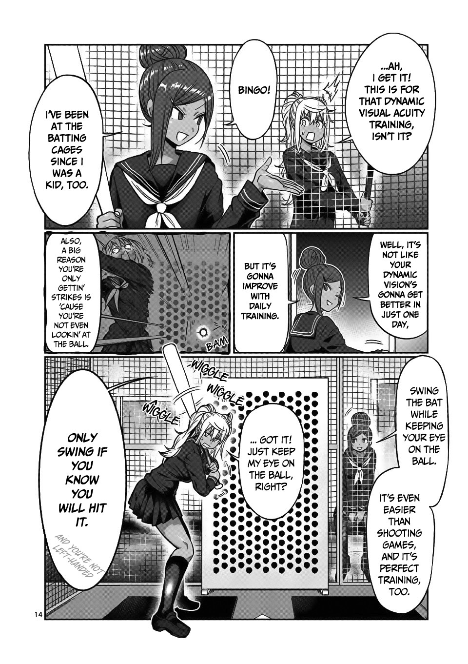 Danberu nan kiro moteru? Chapter 65 page 15 - Chapter 65: Dynamic Visual Acuity