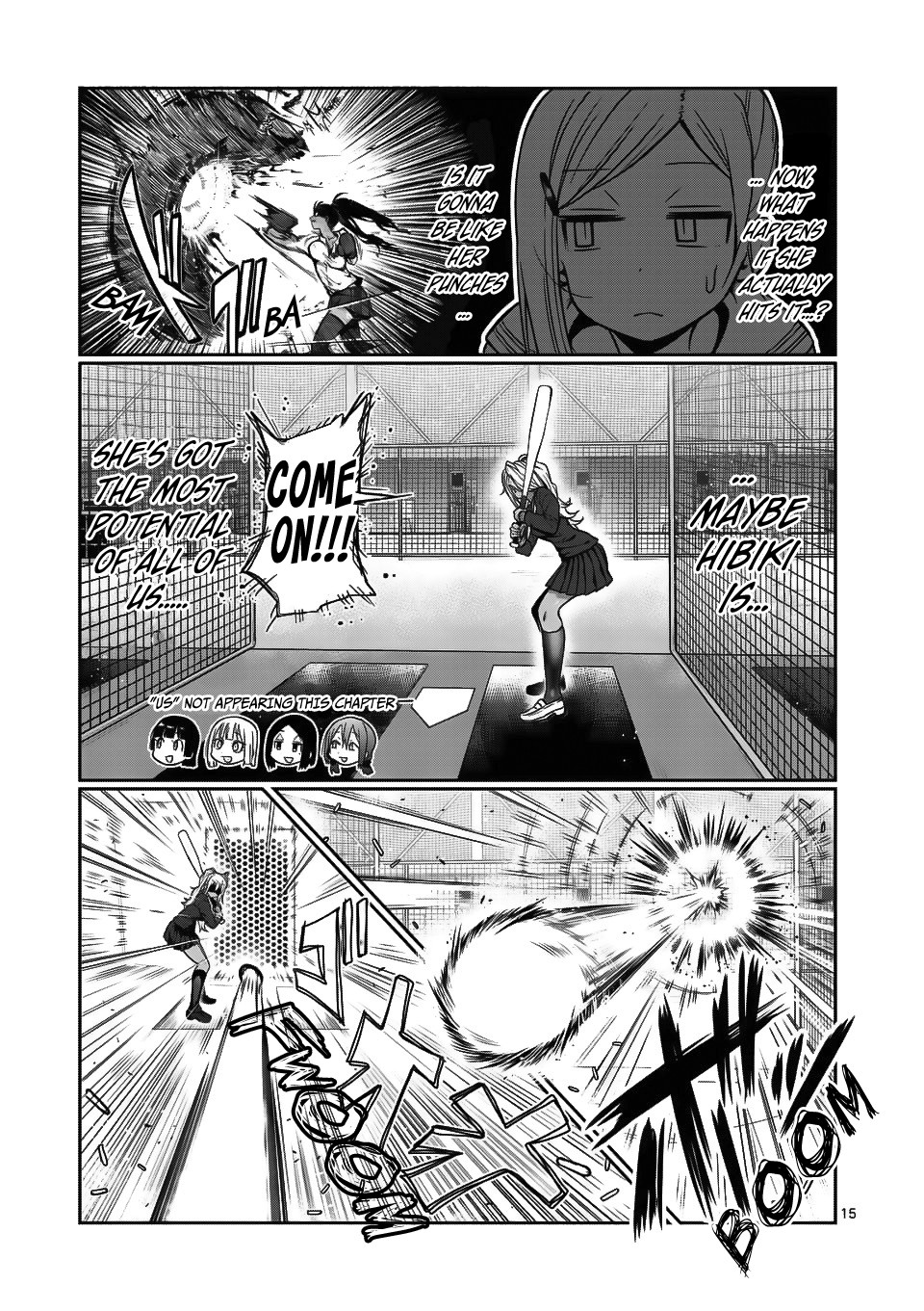 Danberu nan kiro moteru? Chapter 65 page 16 - Chapter 65: Dynamic Visual Acuity