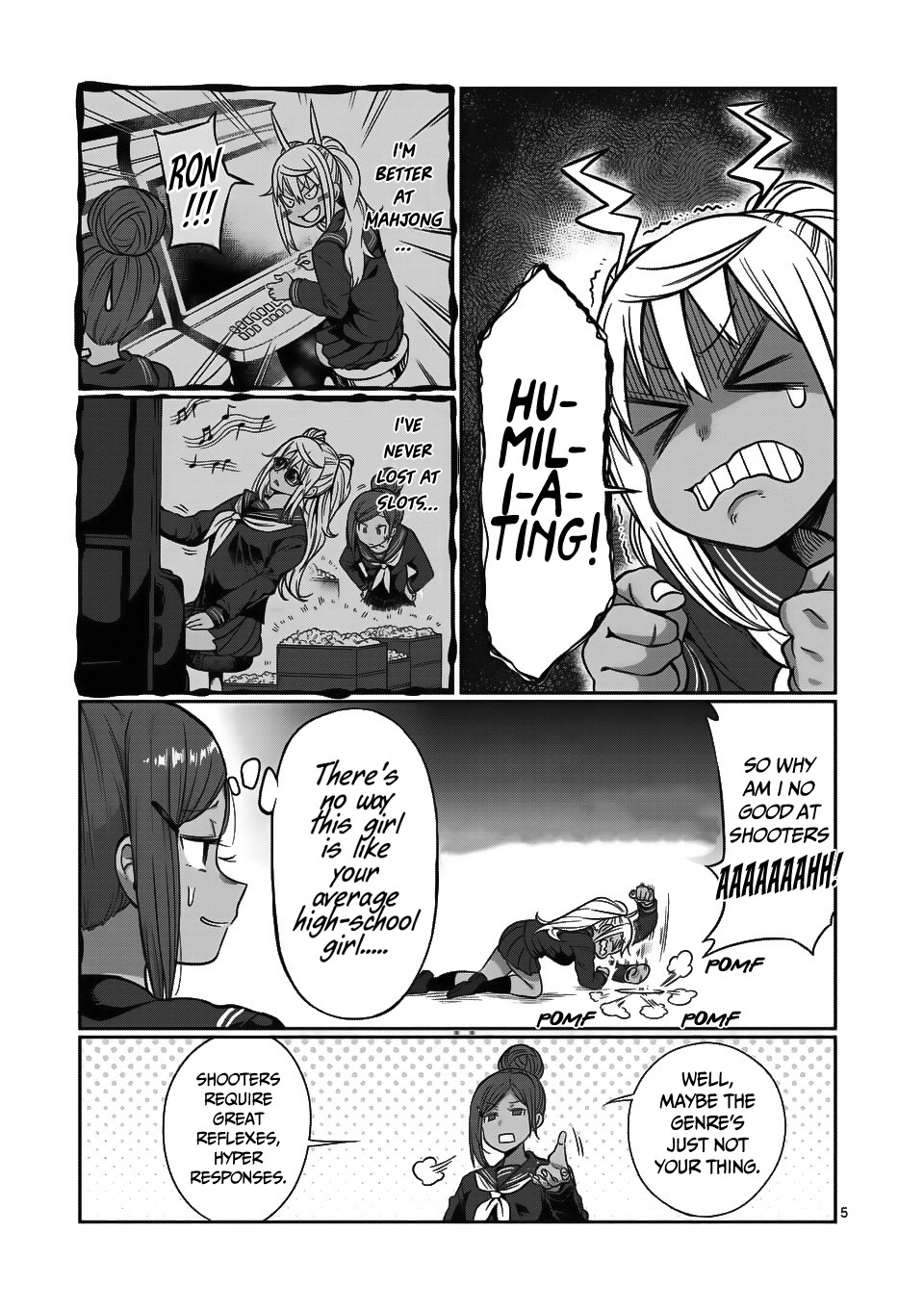 Danberu nan kiro moteru? Chapter 65 page 6 - Chapter 65: Dynamic Visual Acuity