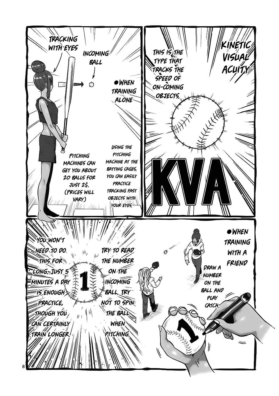Danberu nan kiro moteru? Chapter 65 page 9 - Chapter 65: Dynamic Visual Acuity