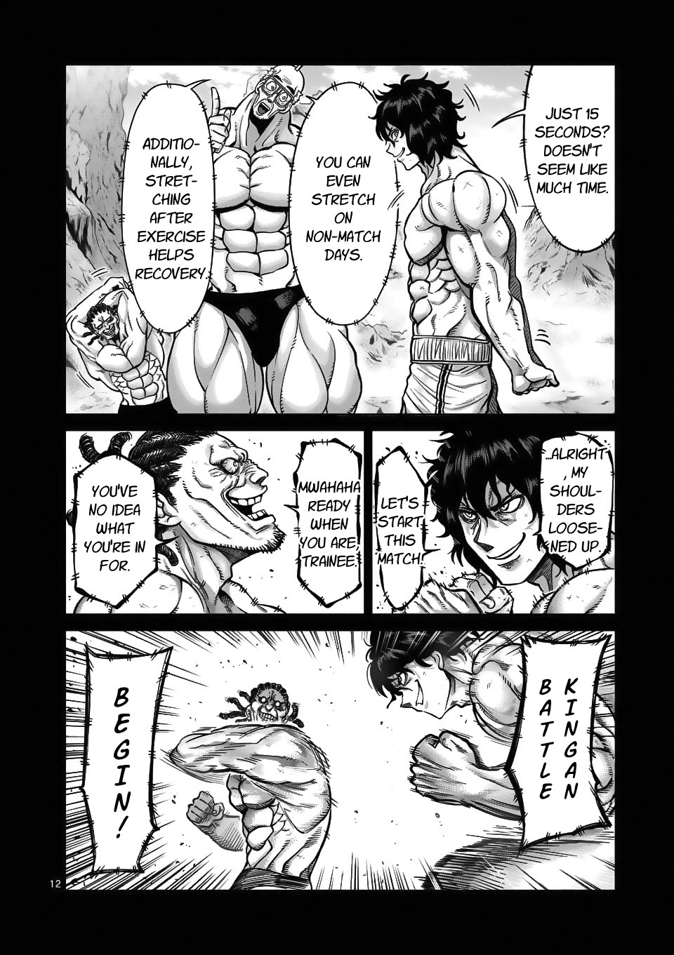 Danberu nan kiro moteru? Chapter 66 page 13 - Chapter 66: Isometric Stretching