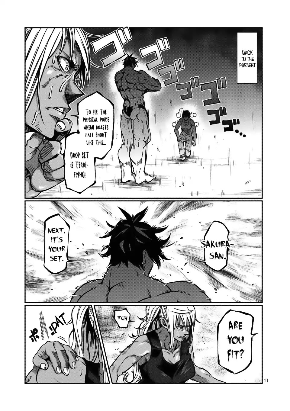 Danberu nan kiro moteru? Chapter 67 page 12 - Chapter 67: Drop Set