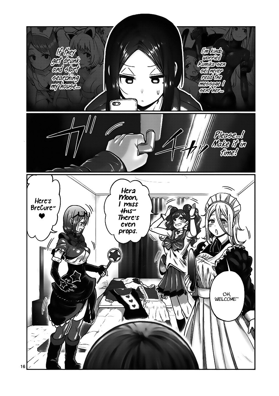 Danberu nan kiro moteru? Chapter 68 page 17 - Chapter 68: Dumbbell Shoulder Press