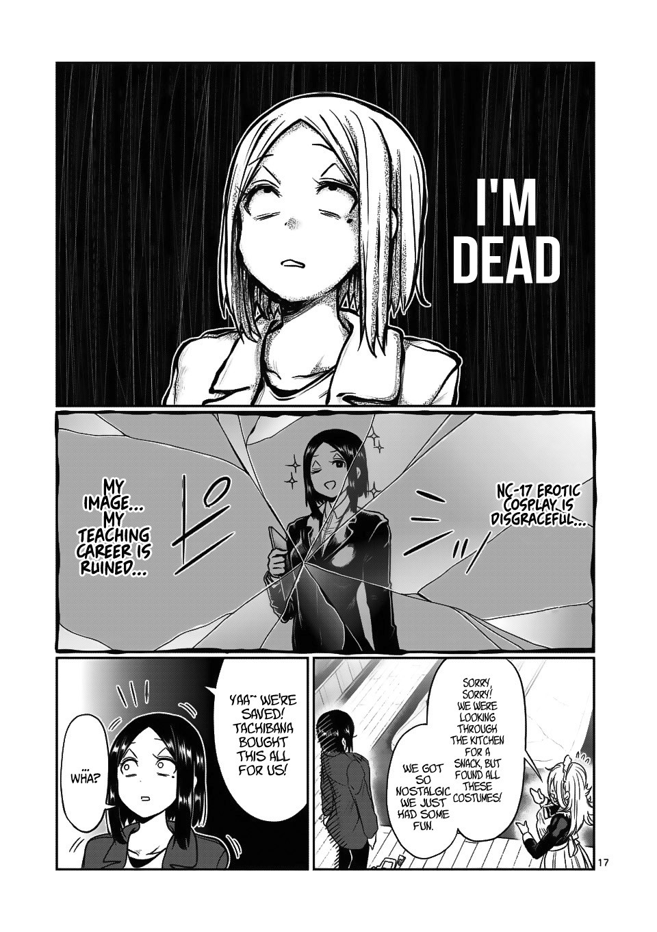 Danberu nan kiro moteru? Chapter 68 page 18 - Chapter 68: Dumbbell Shoulder Press