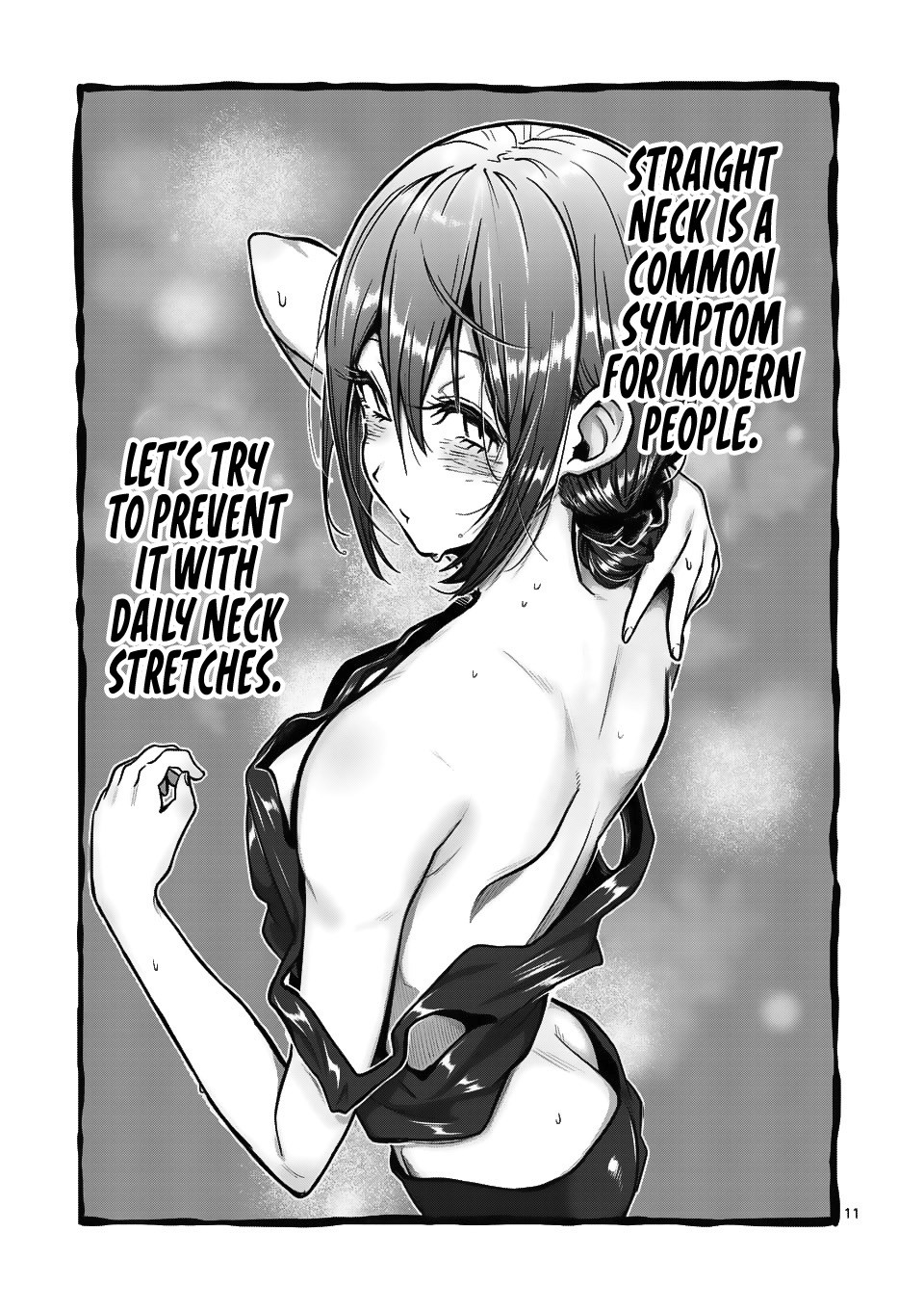 Danberu nan kiro moteru? Chapter 69 page 12 - Chapter 69: Straight Neck