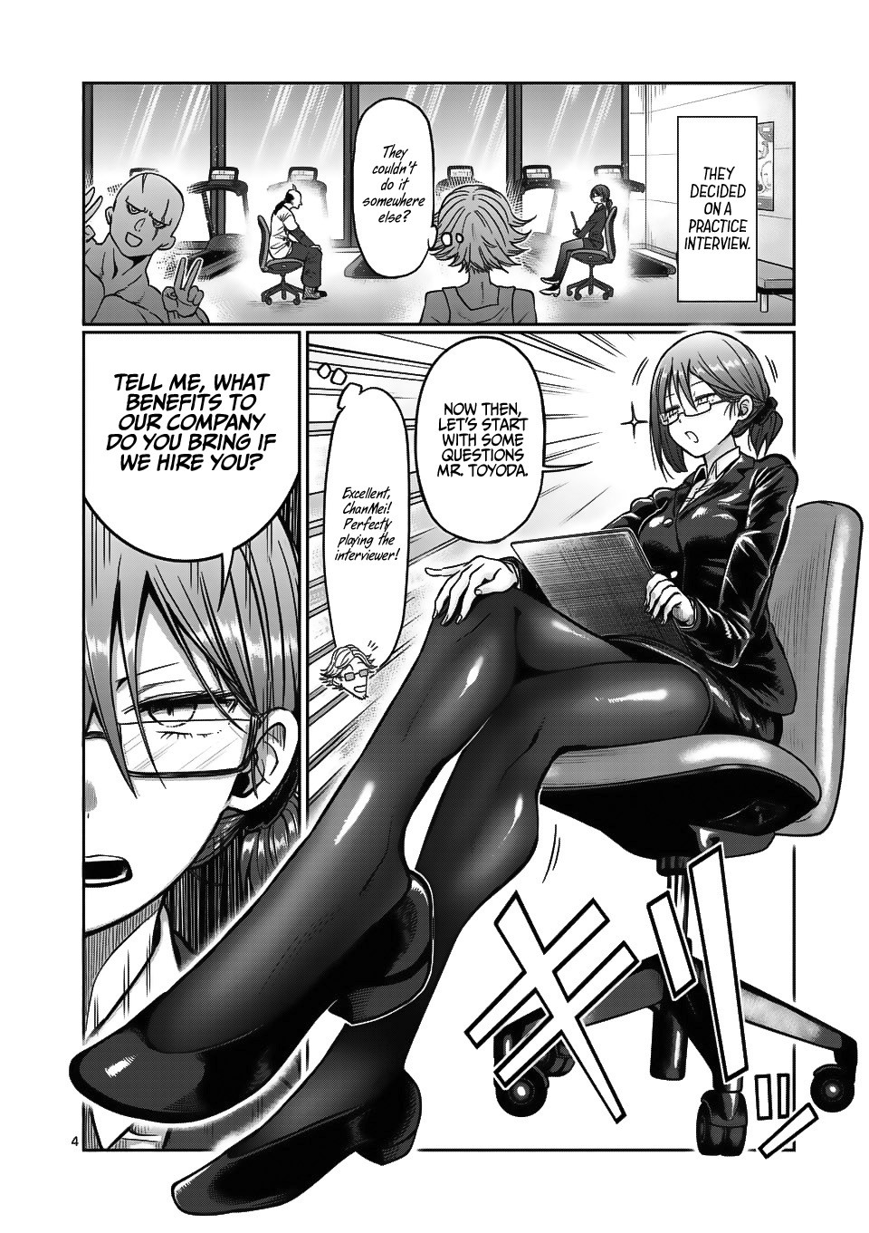 Danberu nan kiro moteru? Chapter 69 page 5 - Chapter 69: Straight Neck