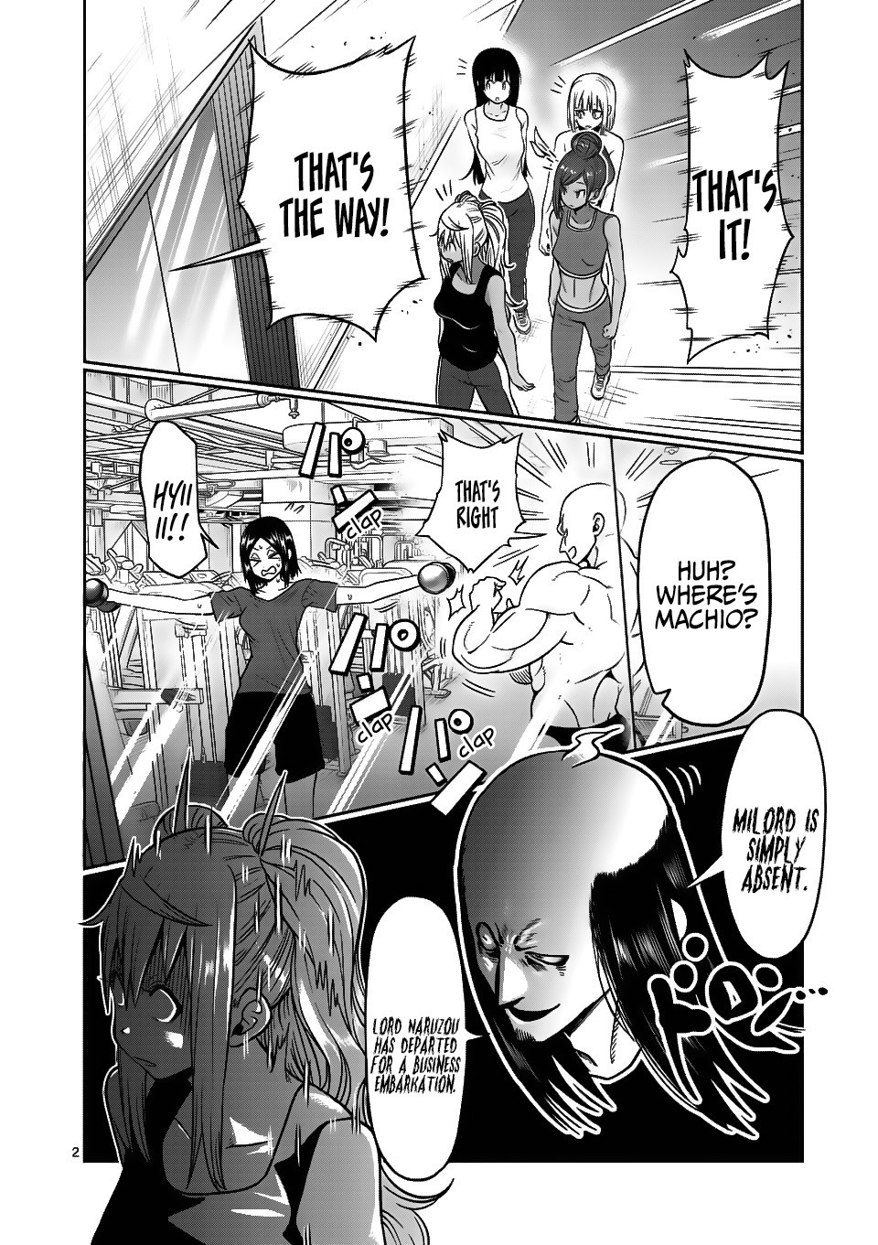 Danberu nan kiro moteru? Chapter 70 page 3 - Chapter 70: Side Raise