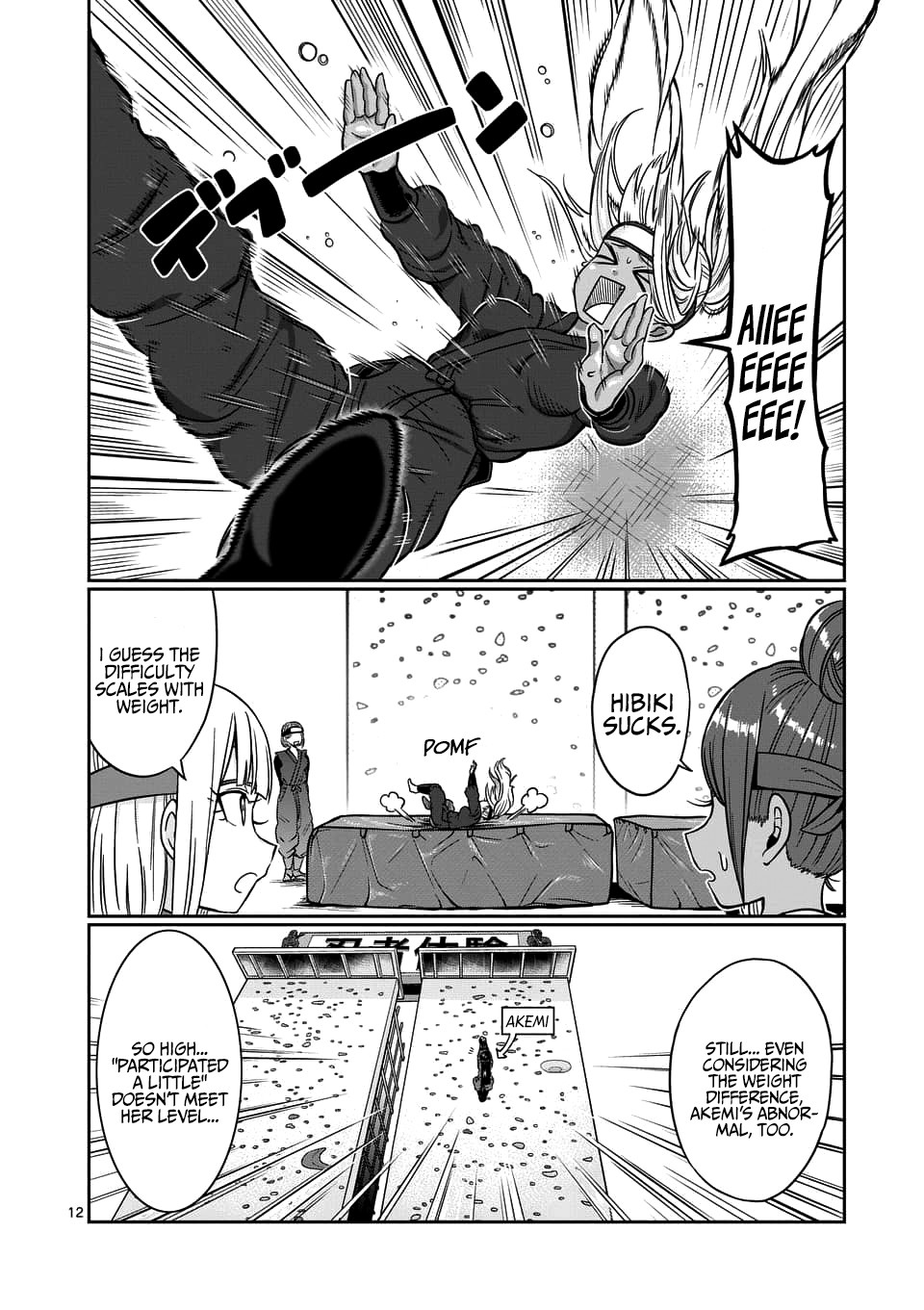 Danberu nan kiro moteru? Chapter 71 page 13 - Chapter 71: Bouldering