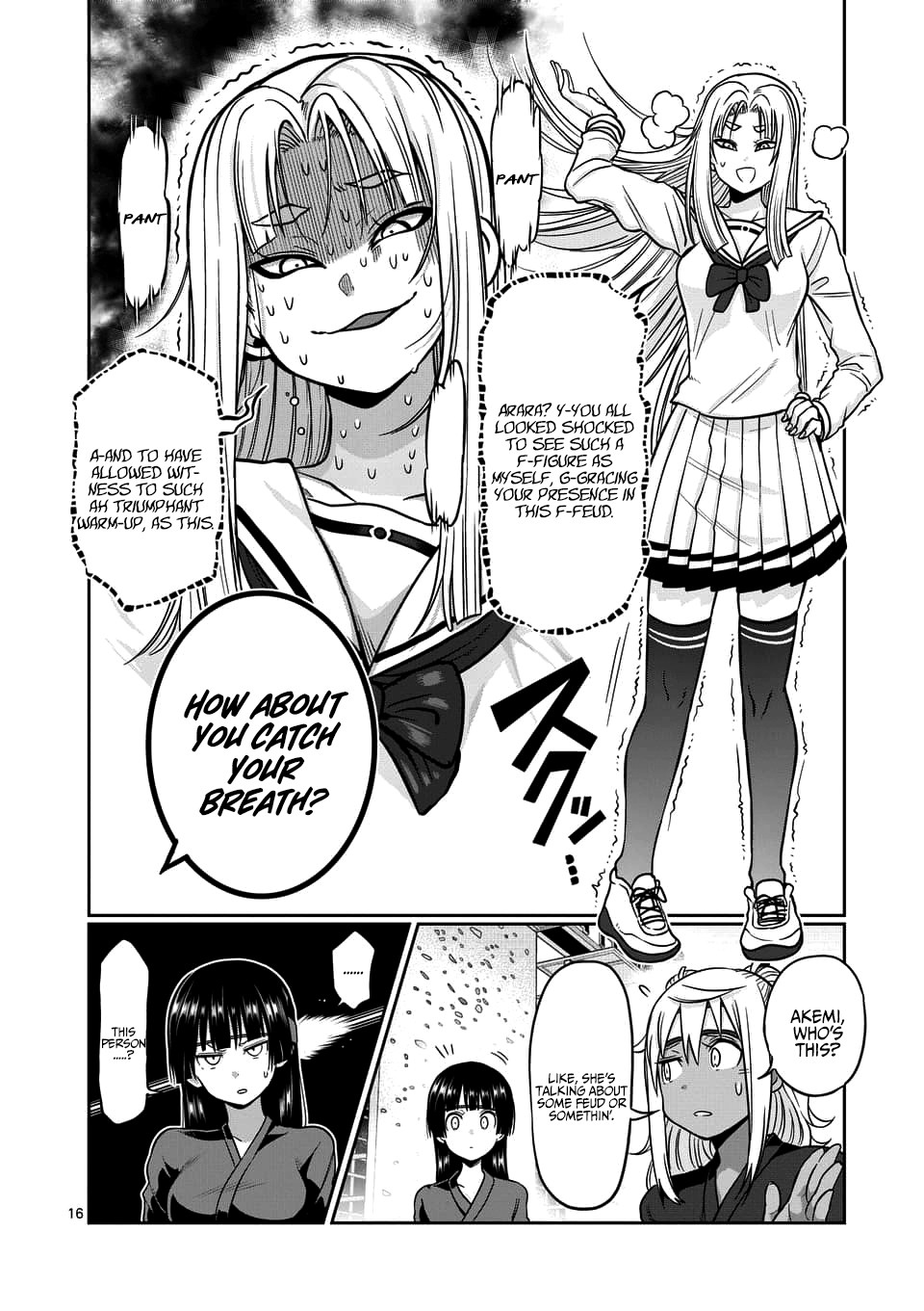 Danberu nan kiro moteru? Chapter 71 page 17 - Chapter 71: Bouldering