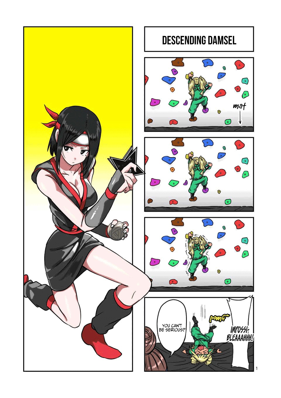 Danberu nan kiro moteru? Chapter 71 page 24 - Chapter 71: Bouldering