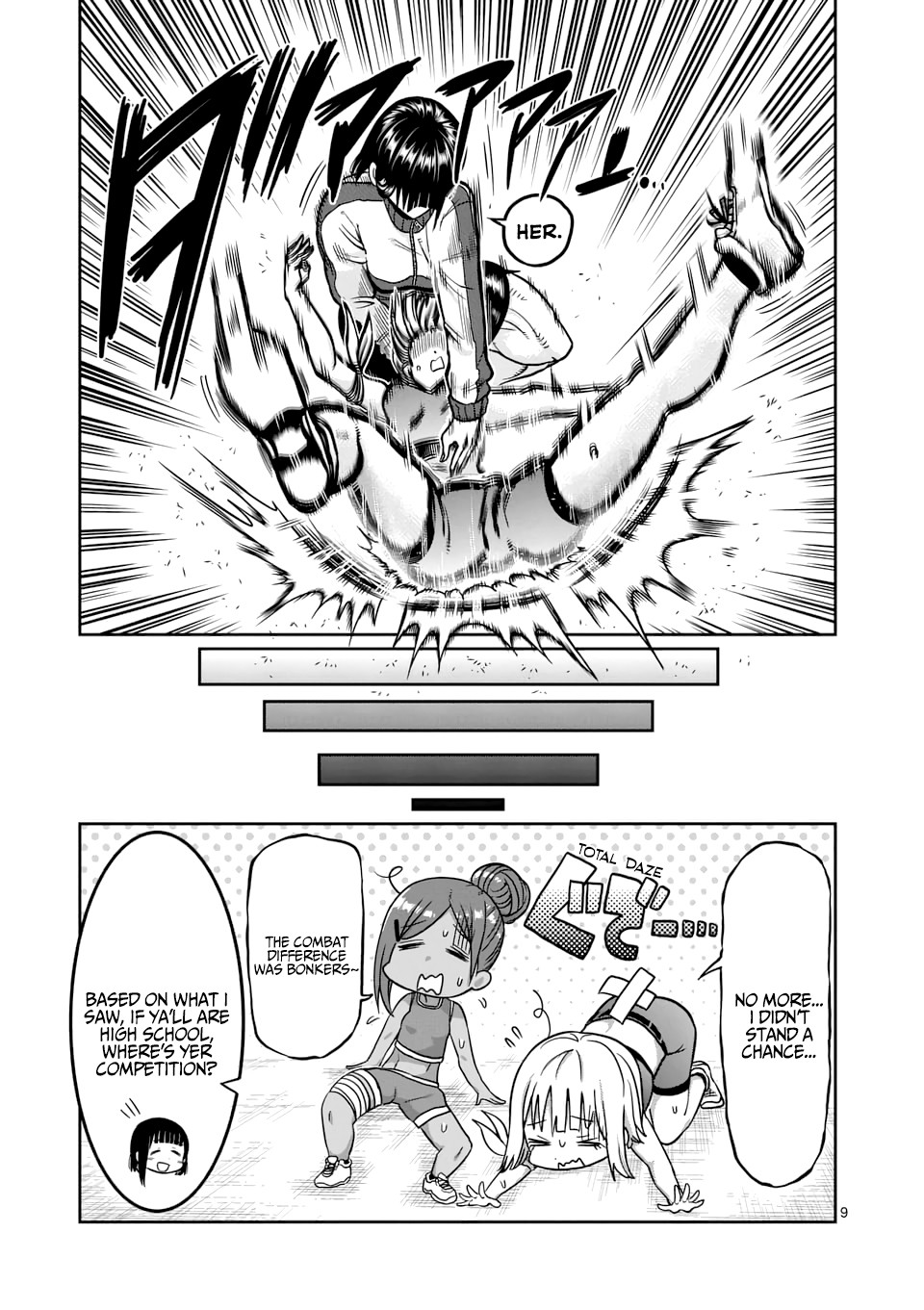 Danberu nan kiro moteru? Chapter 73 page 10 - Chapter 73: Front Squats